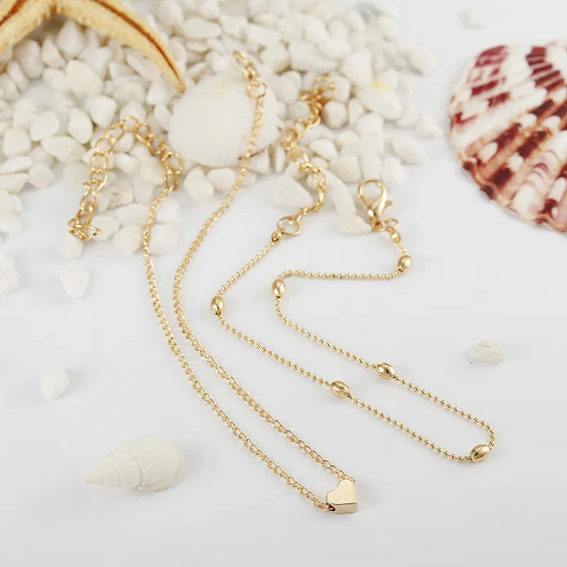 Heart Female Anklet