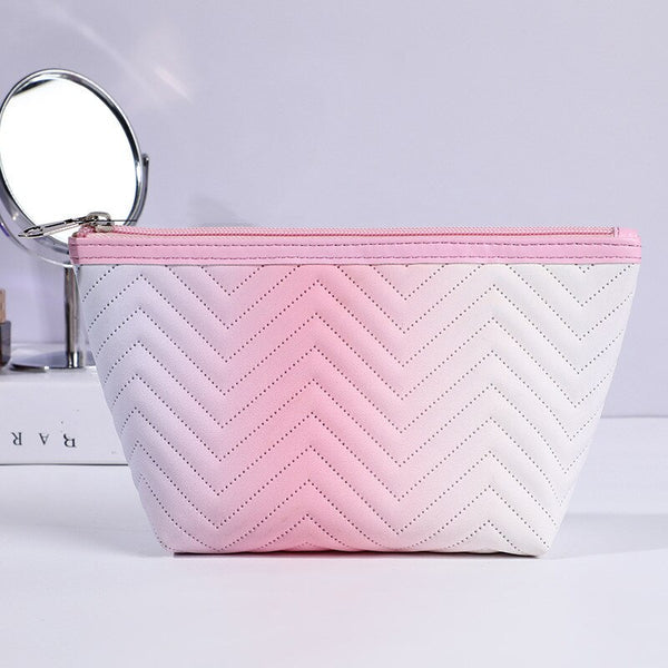 Gradient Color Makeup Bag
