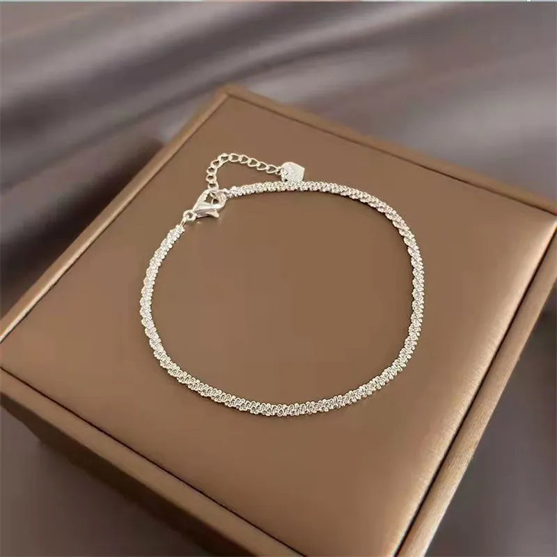 Sparkling  Double Layer Bracelet